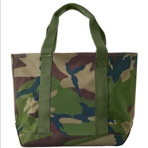 LL Bean Camo Tote